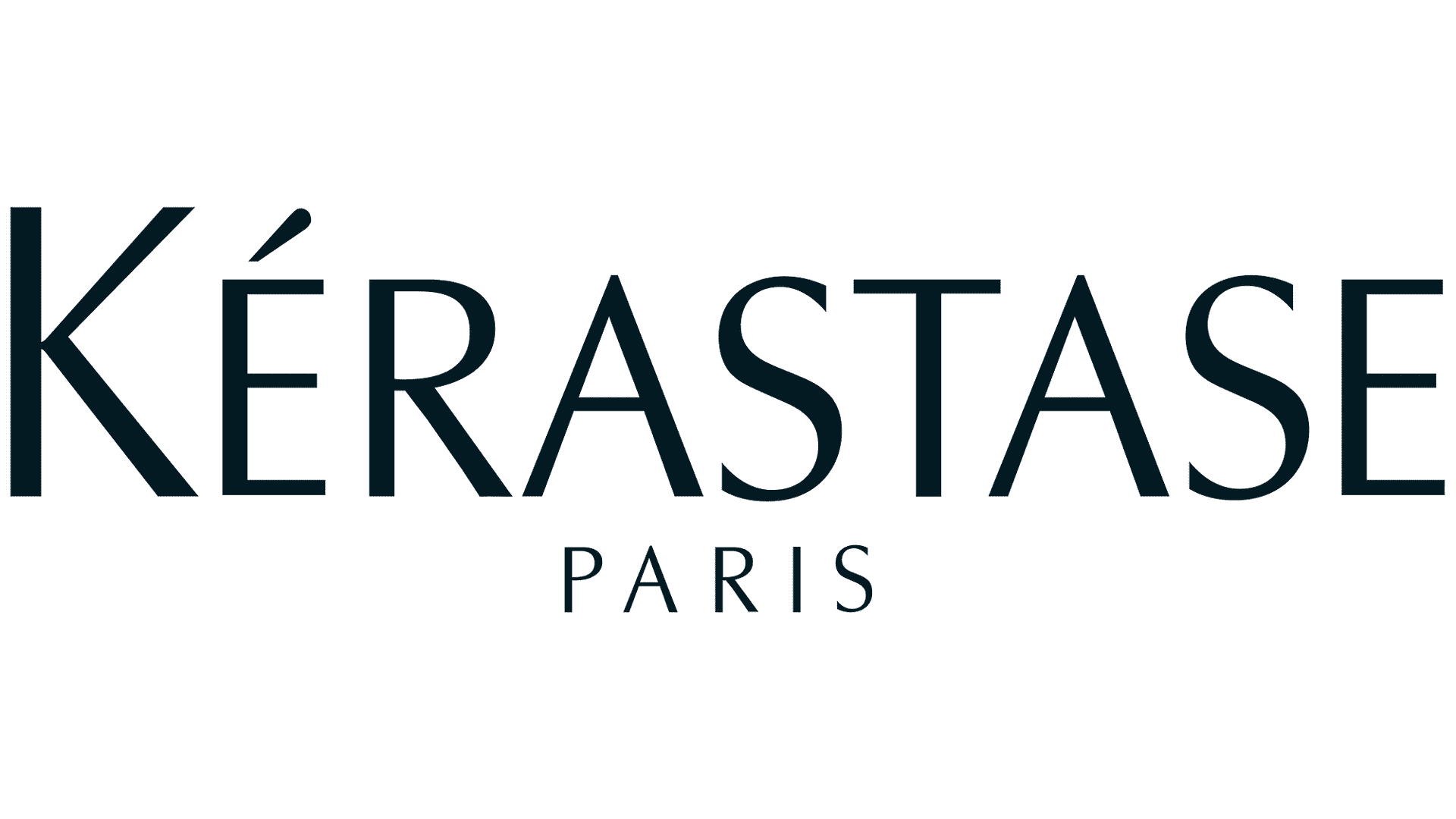 Kérastase Paris logo with elegant typography.