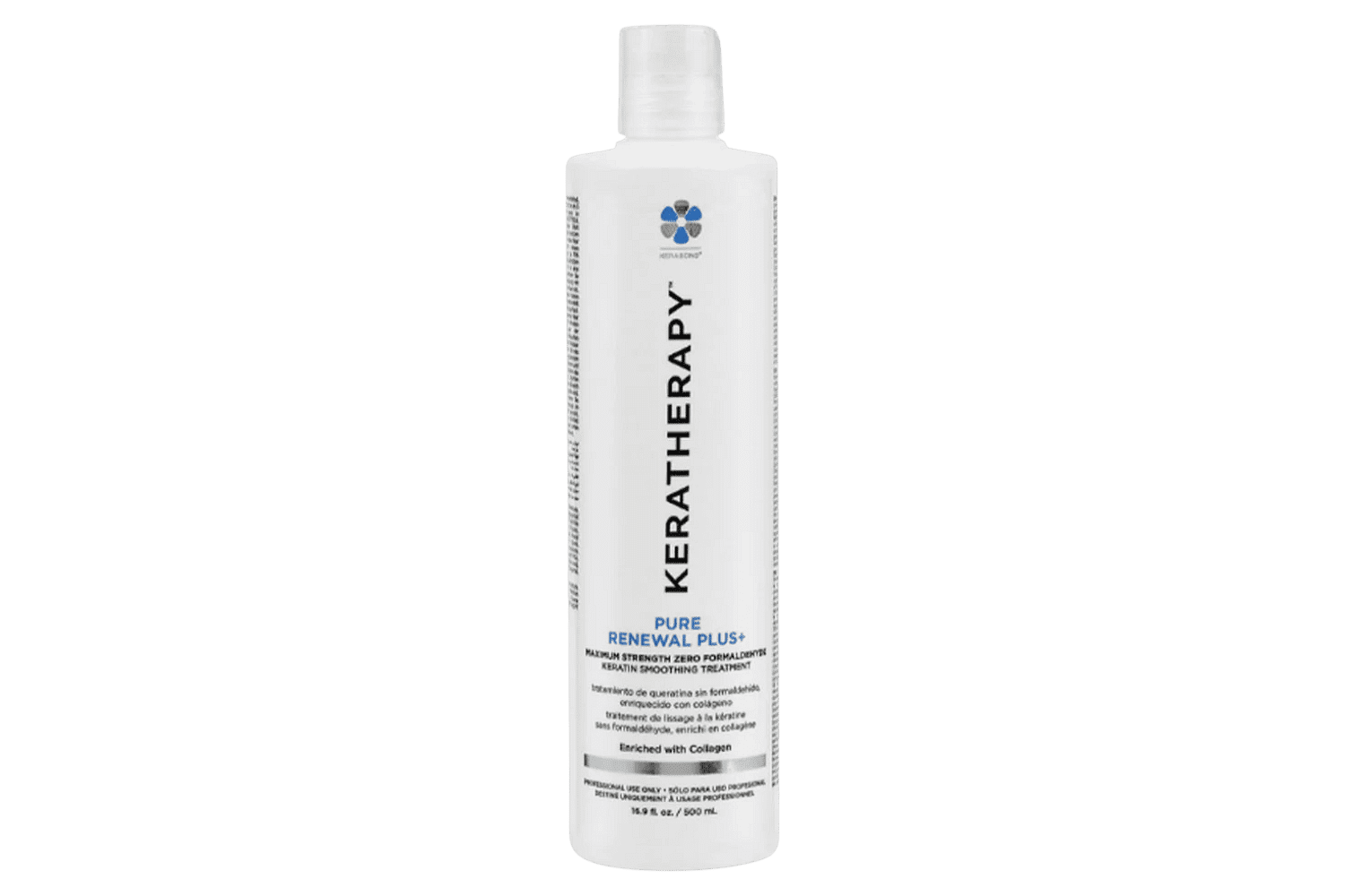 Keratherapy Pure Renewal Plus+ keratin treatment bottle with collagen, 16 fl. oz.